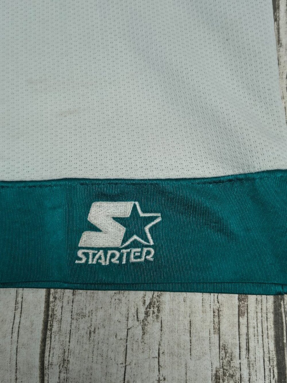 Vintage 1990's San Jose Sharks Starter Jersey NHL Size Large - Picture 10 of 10